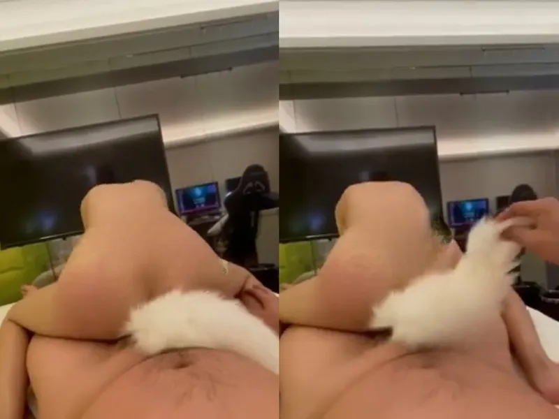 Sau khi đá trứng cút rung âm đạo, còn bị bắt mút của quý mỏi miệng.